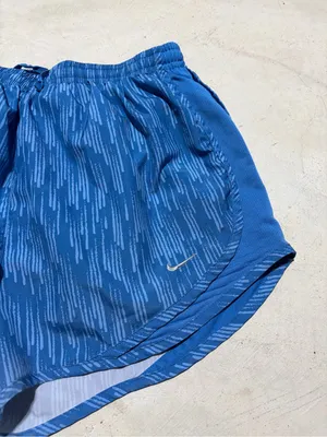 Nike Women's Blue Running Shorts medium thumbnail 2