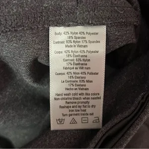 Alo Yoga Size Medium Low Waist Grey Moto Legging Athletic Textured Mesh Pant thumbnail 11