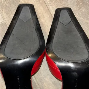 Vintage Bandolino Elegant Red Women's Heels thumbnail 5