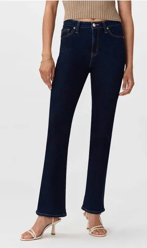 Quince Bella Stretch Kick Flare Jeans High-Rise Straight Jeans - Women’s 26 thumbnail 1