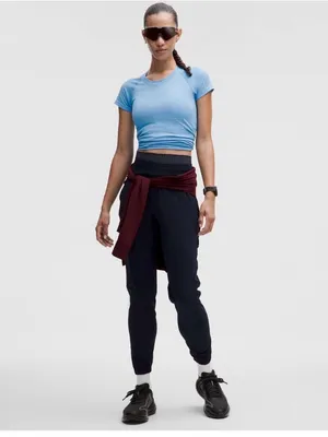 Lululemon Swiftly Tech Short-Sleeve Shirt 2.0 Hip Length Size 4 Aero Blue Yoga thumbnail 6