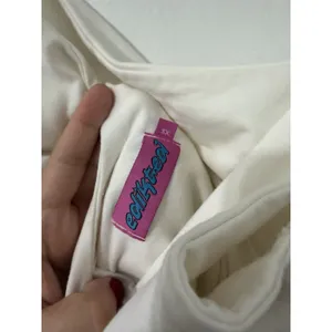 Edikted White Cropped Bow Tie Front Square Neck Knit Stretch Tank Top XS thumbnail 4