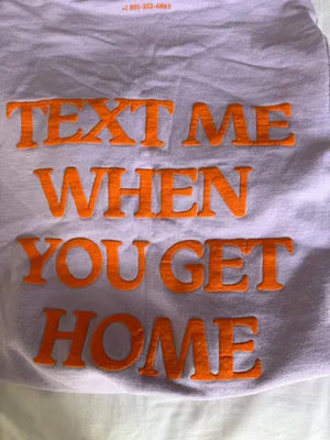 Lonely Ghost Sweatshirt Text Me thumbnail 3