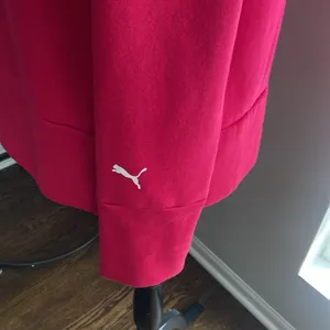 Puma women’s hot pink hoodie thumbnail 5