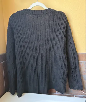 Wild Fable Black Cable Knit Sweater thumbnail 5