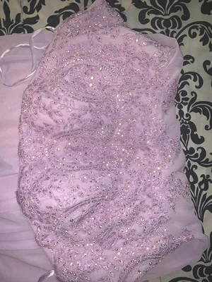 Lilac Prom Dress thumbnail 4