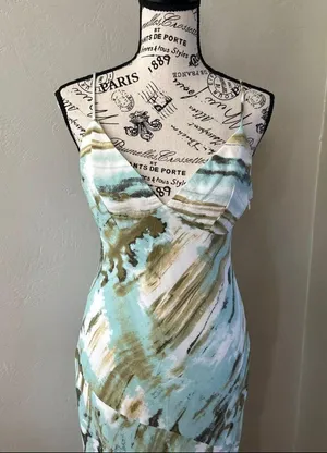 Petal & Pup NWT Mint Green patterned Sundress Size 8 thumbnail 2