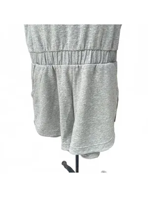Nike Sportswear Varsity Short Romper NWT Grey Heather Size Medium thumbnail 7