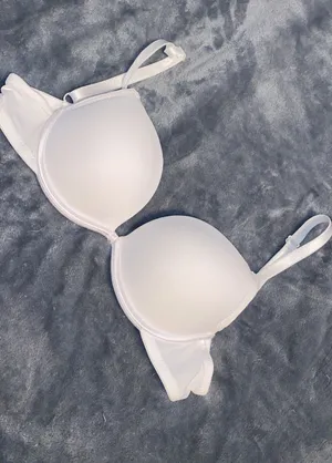 SheIn White Push-Up Bra thumbnail 1