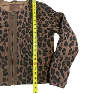 BLANKNYC Quilted Jacket M Brown Cheetah Print Mob Wife‎ Boho 42EJ5557 Streetwear thumbnail 6