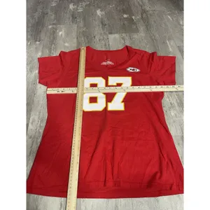 Nike Travis Kelce #87 Kansas City Chiefs‎ NFL Red Jersey Tshirt Women's XL Bag6 thumbnail 3