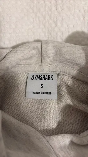 Heather grey gym shark sweatshirt thumbnail 2