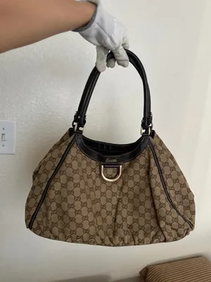 Gucci Abbey D-Ring GG Canvas Shoulder Bag thumbnail 2