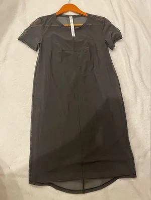 Lululemon Ready to Reach Dress Camo Green Mesh thumbnail 3