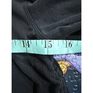 Lululemon Ribbed‎ Cropped Tee Black Side Tie Short Sleeve Women's Top thumbnail 6