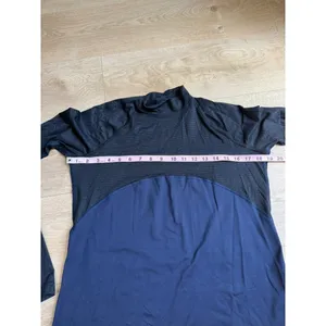 EUC Nike Shirt Womens Size L Long Sleeve Pullover Pro Warm Mock Neck Sparkle Run thumbnail 6