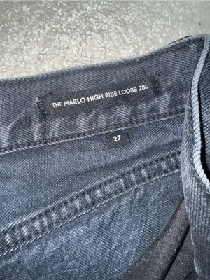 Aritzia denim forum The Marlo high rise loose thumbnail 2