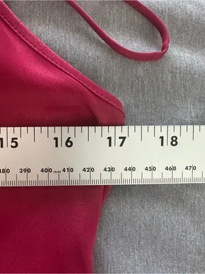 Anthropologie Saturday Sunday Women’s Small Berry Pink Midi Slip Dress thumbnail 7