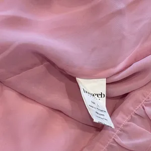 NWOT House of CB Tania pink ruffle mini dress sz L thumbnail 8