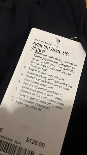 Lululemon Adapted State High-Rise Jogger thumbnail 6