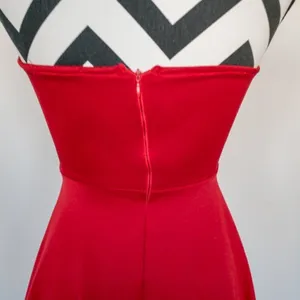 Papaya Sexy Red‎ Dress Sz M thumbnail 7