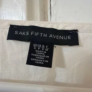 Saks Fifth Avenue white top thumbnail 3