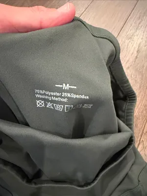 High-Waist Green Women’s Maternity Compression 6” Bike Shorts - C27-169 thumbnail 3