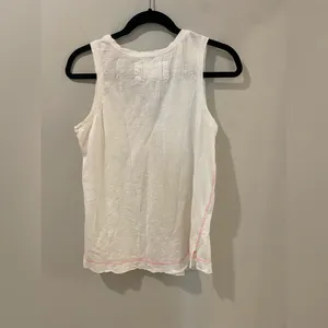 Anthropologie oversized White Tank - Size Small thumbnail 5