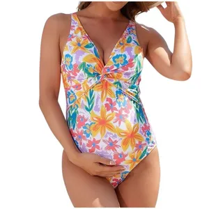 Mom Approved Floral One Piece Swimsuit Medium thumbnail 3