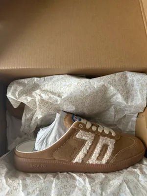 Back 70 Easter Mule Sneakers Brown Size 7 thumbnail 3
