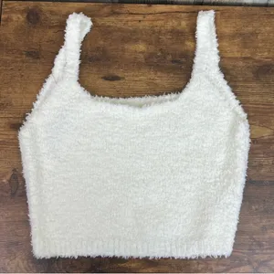 Skims G1 Cozy Knit Cropped Tank-Bone 2x/3x Nwt thumbnail 3