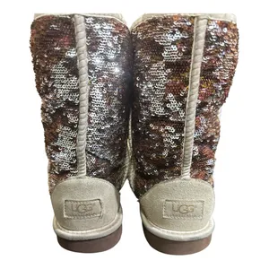 Ugg Classic Short Multicolor Sequin Boots thumbnail 3