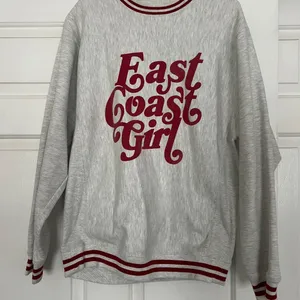 Barstool Sports EAST COAST GIRL Champion Reverse Weave Crewneck Sweatshirt thumbnail 2