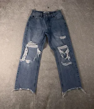 kancan‎ straight leg pants distressed 1/24 Blue Size undefined thumbnail 1