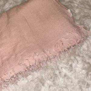 Light Flowy Pink Scarf thumbnail 4