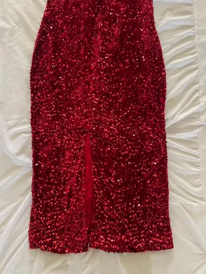 Love & lemonade Sequin Slit Bodycon dress thumbnail 8