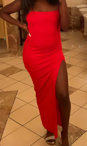 Red Maxi Dress thumbnail 1