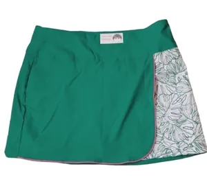 Lady hagen tropic palm wrap lush green tennis skort size XXL thumbnail 1