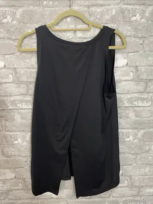 Helly Hansen Black Active Split Back Tank Top thumbnail 3