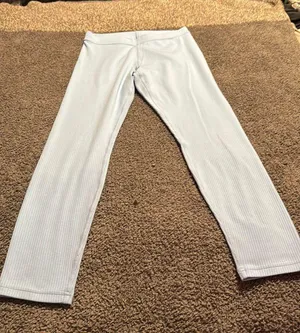 Alo Ribbed High-Waist 7/8 Blissful Legging size medium thumbnail 1