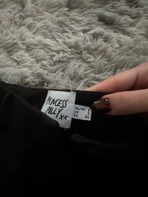 Princess Polly Archer Pants Black thumbnail 3