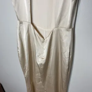 New Fame & Partners High Neck Mermaid Skirt‎ Golden Dress US 0 thumbnail 9