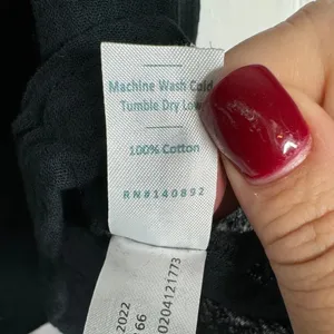 MARINE LAYER NWT Jude Flutter Sleeve Tank Top‎ Black 100% Cotton Gauze Size S thumbnail 8