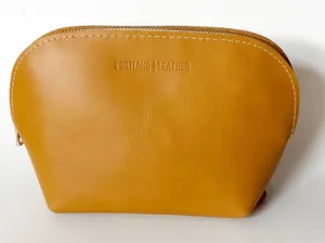 Portland Leather Goods Belladonna Zip Pouch Mango BNNU thumbnail 1