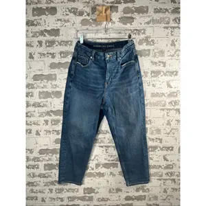 American Eagle | women Curvy mom jeans x-short denim jeans thumbnail 8