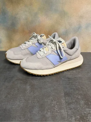 New Balance 237 WS237GB Women’s Retro Style Sneakers Gray/Blue Size 7B thumbnail 3