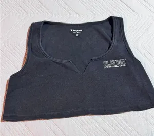 Playboy cropped tank‎ top, Pac Sun, size small thumbnail 1