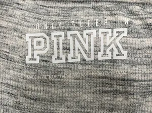 PINK Victoria’s Secret Gray White Marled Sleep Pajama Lounge Shorts Size Large thumbnail 11
