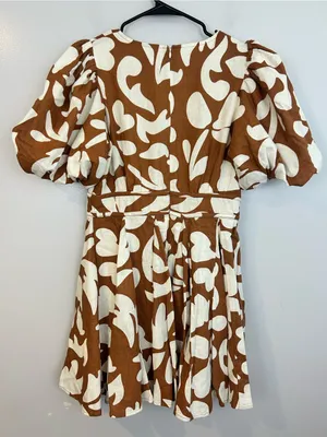 House of Harlow Puff Sleeve Linen Blend thumbnail 6
