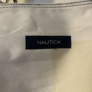 Nautica Voyage Canvas Tote Bag Shoulder Handbag Beach Weekender Cruise Coastal thumbnail 3